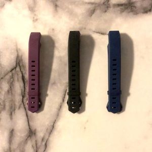 Three Fitbit bands for for Alta HR.